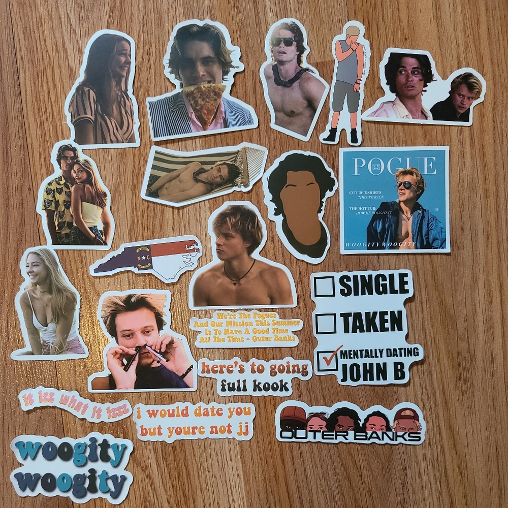 ‼️5/$10 Clearance‼️ Outer Banks - Set of 20 stickers